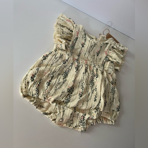 Muslin spring romper short sleeve jumper milana - Picture 3 of 5